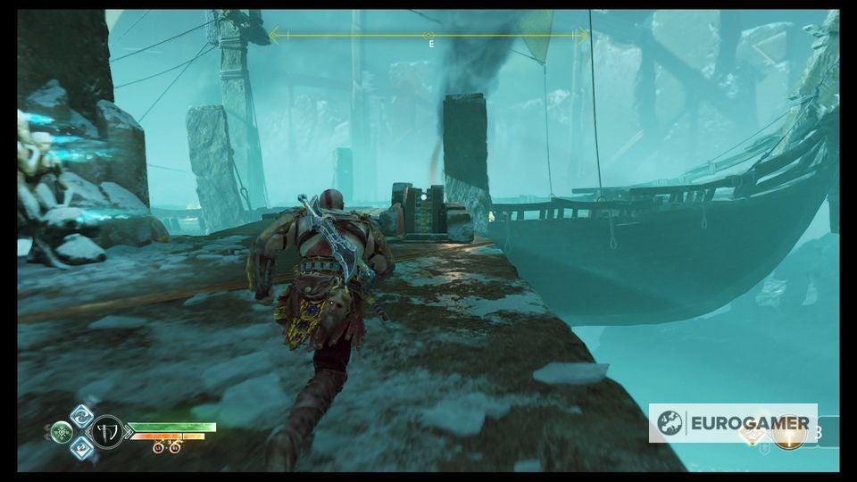 God of War Escape from Helheim, Helheim Landing, Helheim Ship and